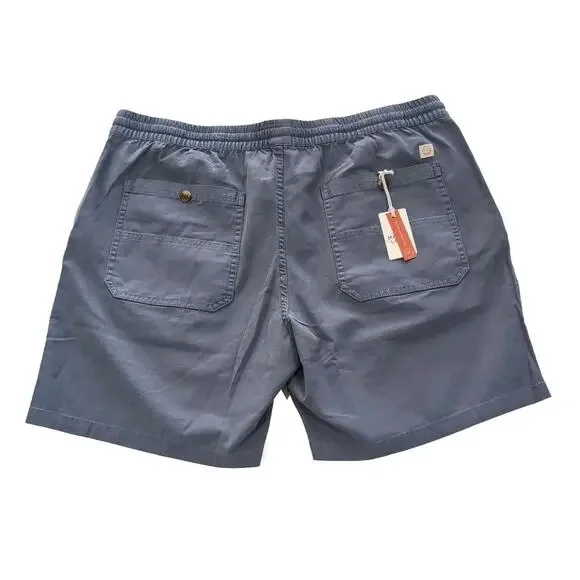 Marine Layer Saturday Short Men's XL Vintage Indigo Blue Drawstring NEW NWT $84 - Picture 5 of 16